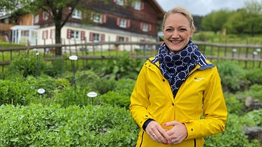 Eva Walig, Moderatorin der Sendung Schwaben + Altbayern im BR Fernsehen | Bild: BR